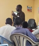 Chairperson Mr. Sunday Buberwa addressing KAVIPE members