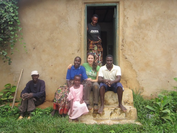 In the village of Rugando with MaGizela's family (my adopted Tanzanian family!)