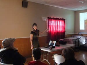 My presentation in Kelligrews, Conception Bay South